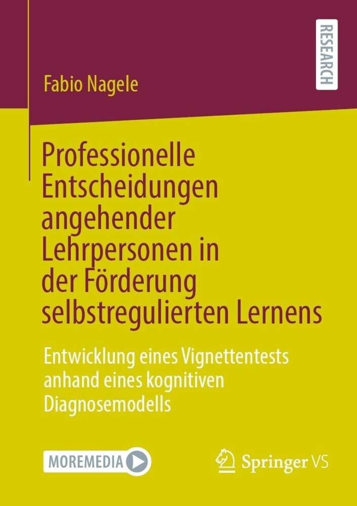 Professionelle Entscheidungen angehender Lehrpersonen in der Förderung selbstregulierten Lernens main product photo