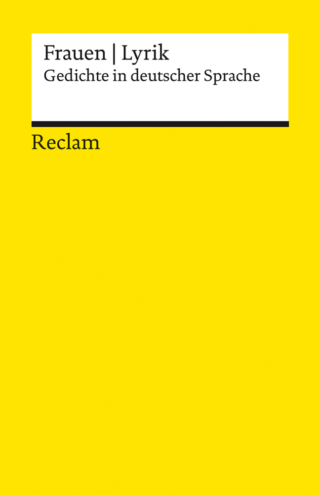 Frauen - Lyrik. Gedichte in deutscher Sprache. Im Auftrag der Wüstenrot Stiftung herausgegeben und mit einem Nachwort versehen von Anna Bers main product photo