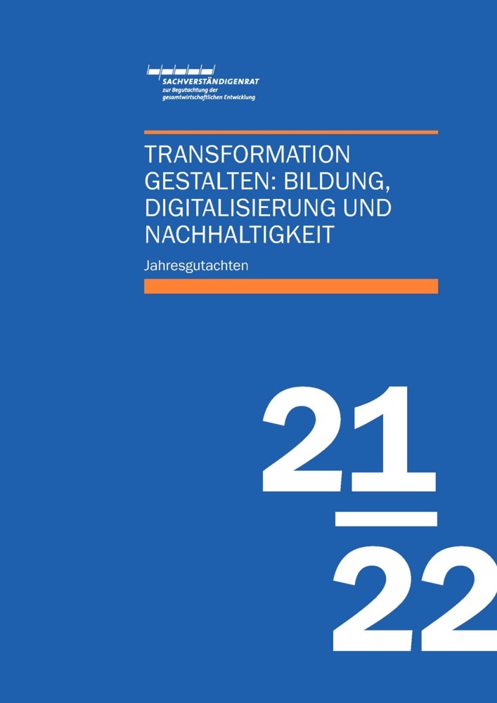 Jahresgutachten des Sachverständigenrats 2021/22 main product photo