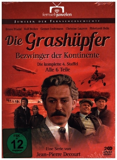 Die Grashüpfer - Bezwinger der Kontinente. Staffel.4, 2 DVD main product photo
