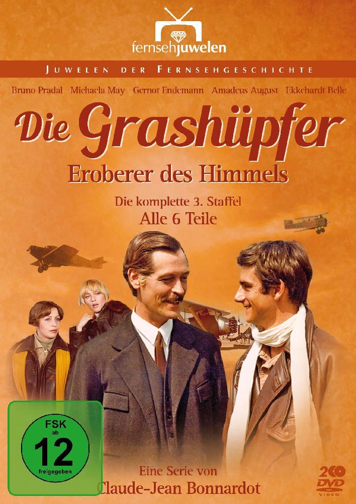 Die Grashüpfer - Eroberer des Himmelse. Staffel.3, 2 DVD, 2 DVD-Video main product photo