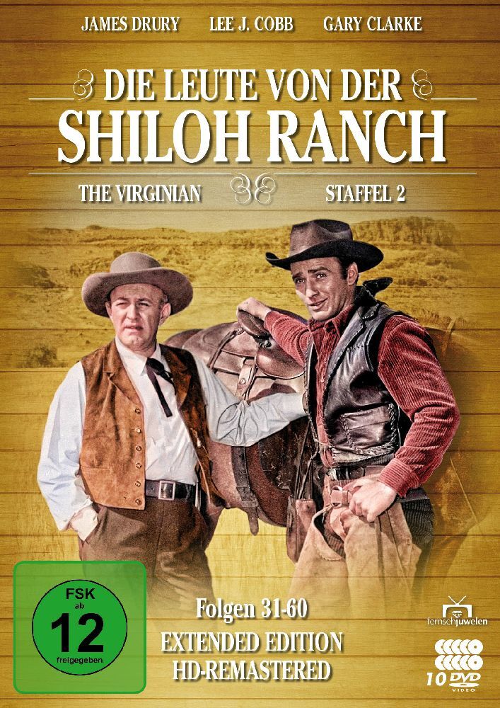 Die Leute von der Shiloh Ranch. Staffel.2, 10 DVD (HD-Remastered) main product photo