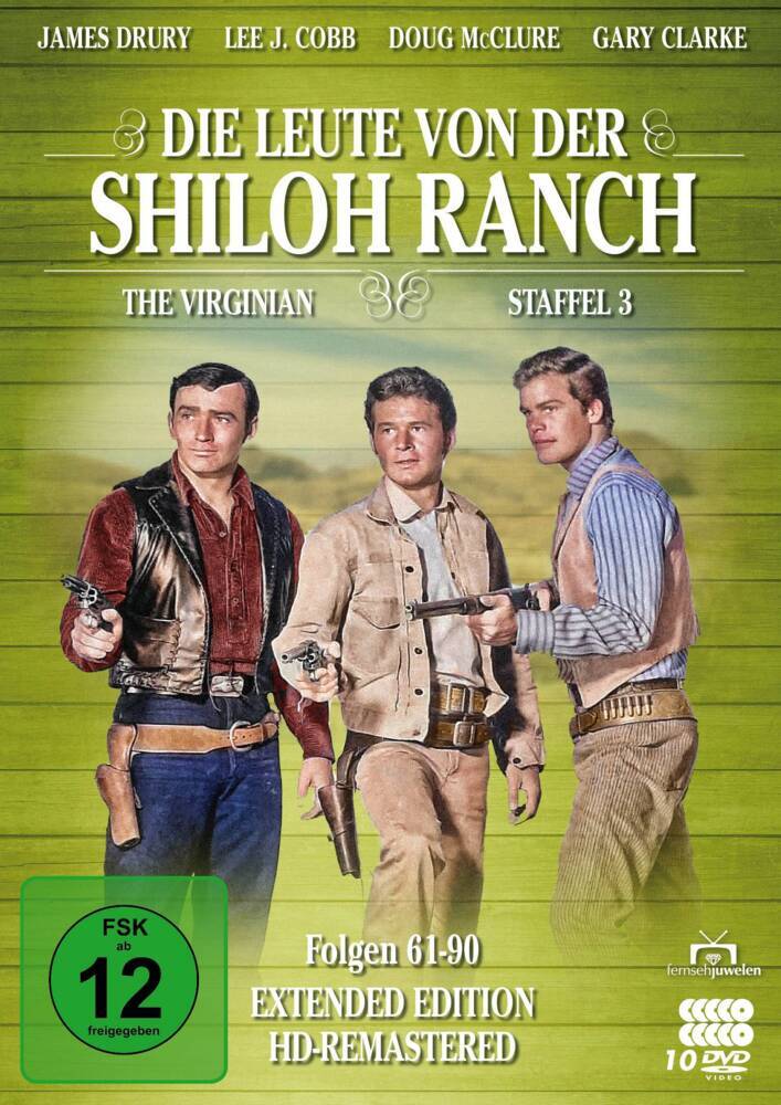 Die Leute von der Shiloh Ranch. Staffel.3, 10 DVD (HD-Remastered) main product photo