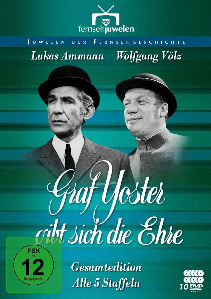 Graf Yoster gibt sich die Ehre. Staffel.1-5, 10 DVD (Gesamtedition) main product photo