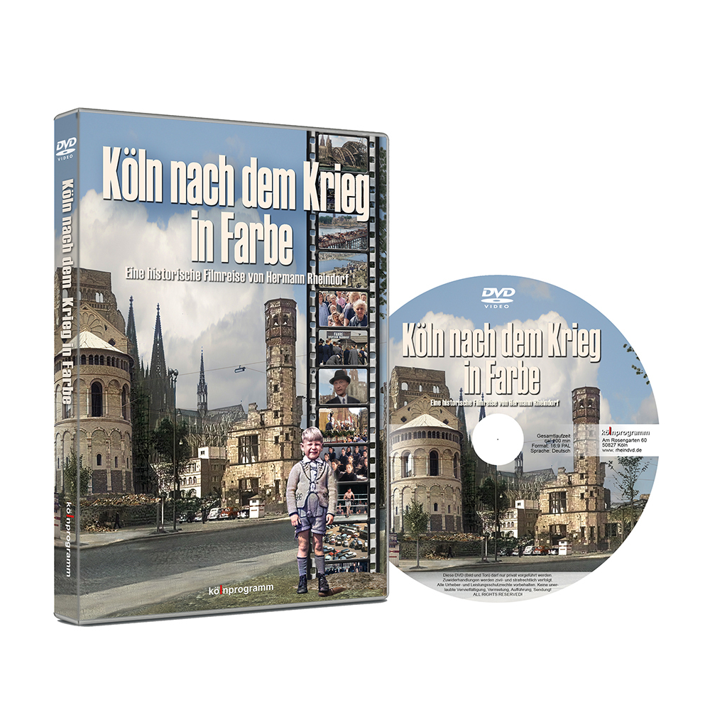 Köln nach dem Krieg in Farbe, DVD-Video main product photo
