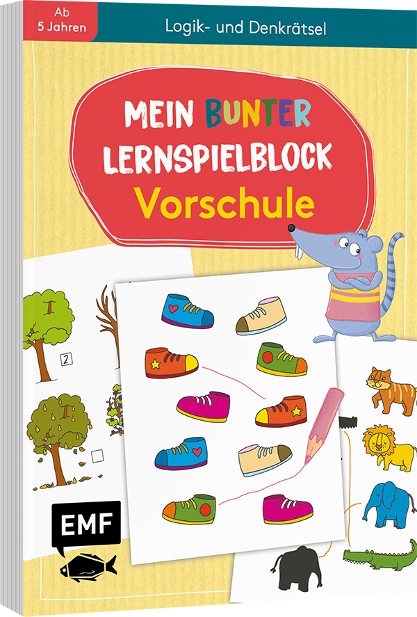 Mein bunter Lernspielblock - Vorschule: Logik- und Denkrätsel main product photo