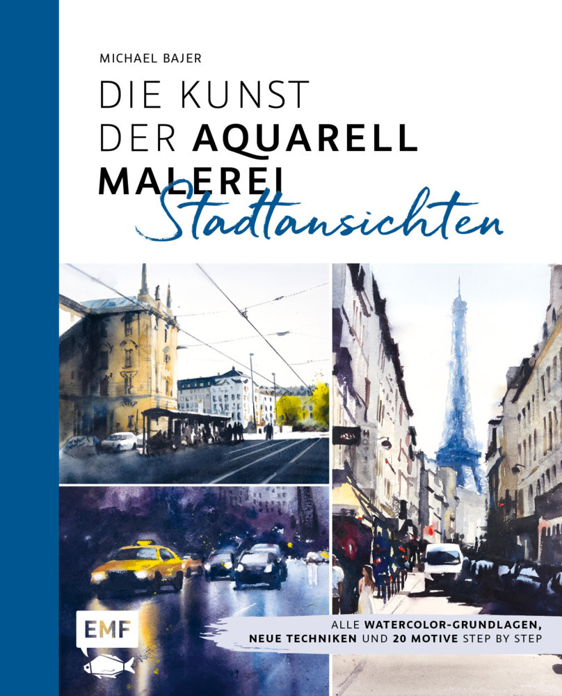 Die Kunst der Aquarellmalerei - Stadtansichten main product photo