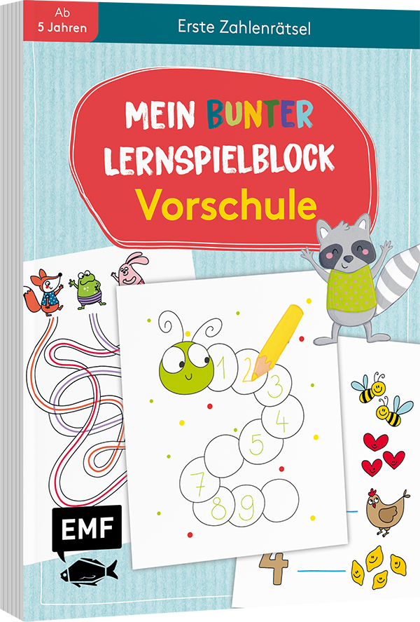Mein bunter Lernspielblock - Vorschule: Erste Zahlenrätsel main product photo