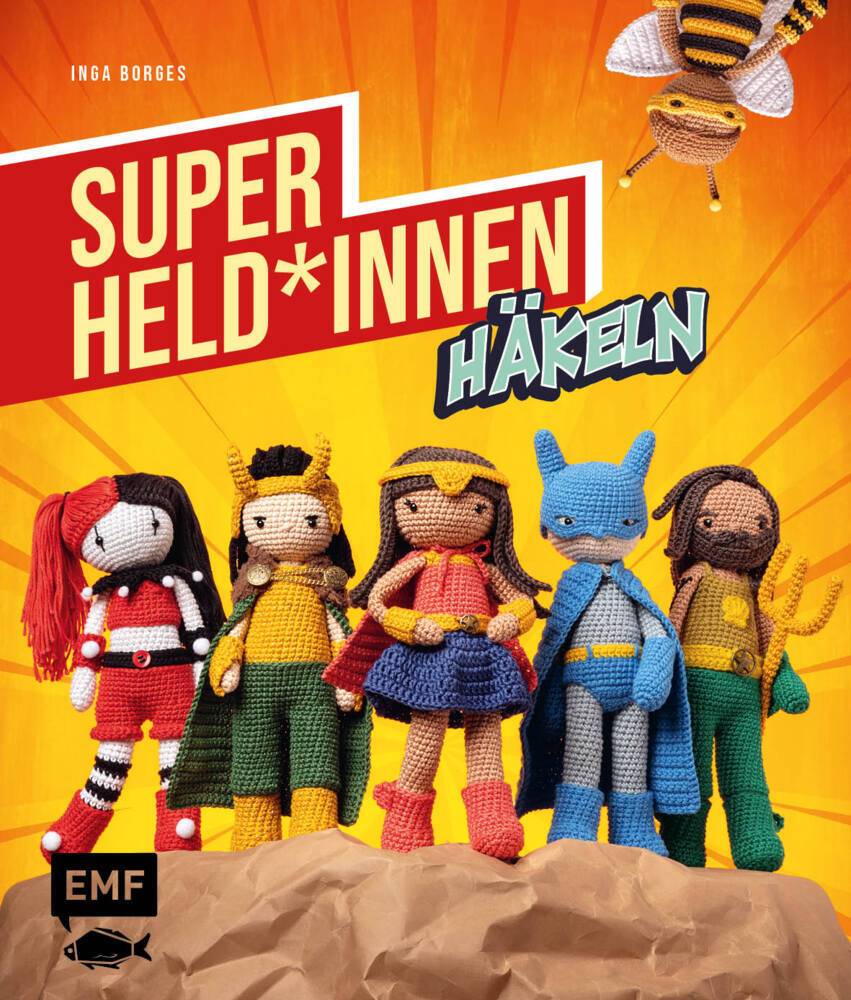 Superhelden und -heldinnen häkeln main product photo