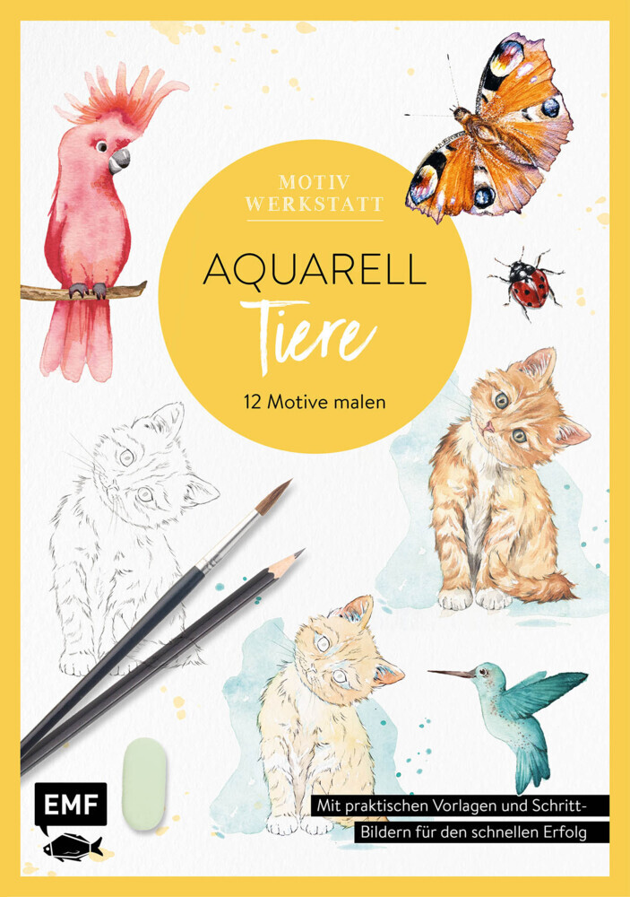 Motivwerkstatt: Aquarell - Tiere main product photo