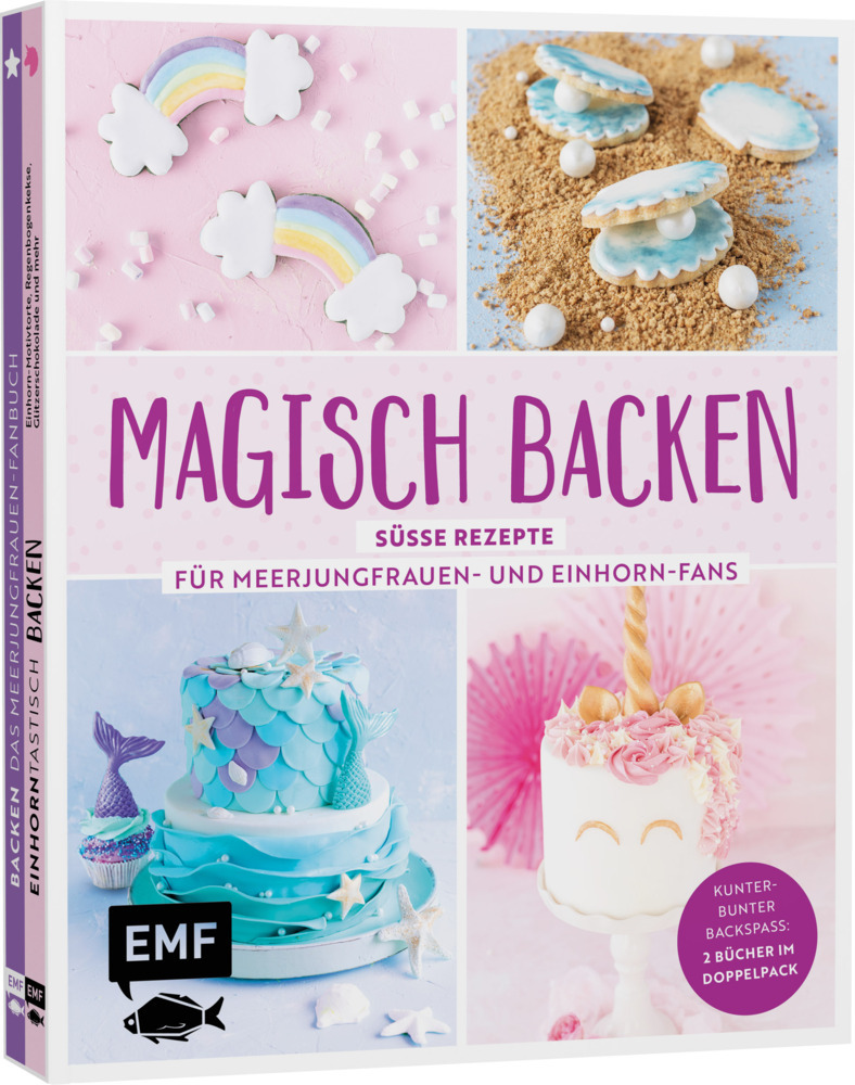 Magisch backen - Süße Rezepte für Meerjungfrauen- und Einhorn-Fans main product photo