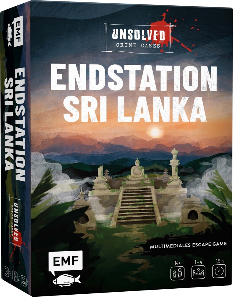 Krimi-Spielebox: Unsolved Crime Cases - Endstation Sri Lanka main product photo