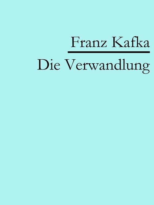 Die Verwandlung main product photo