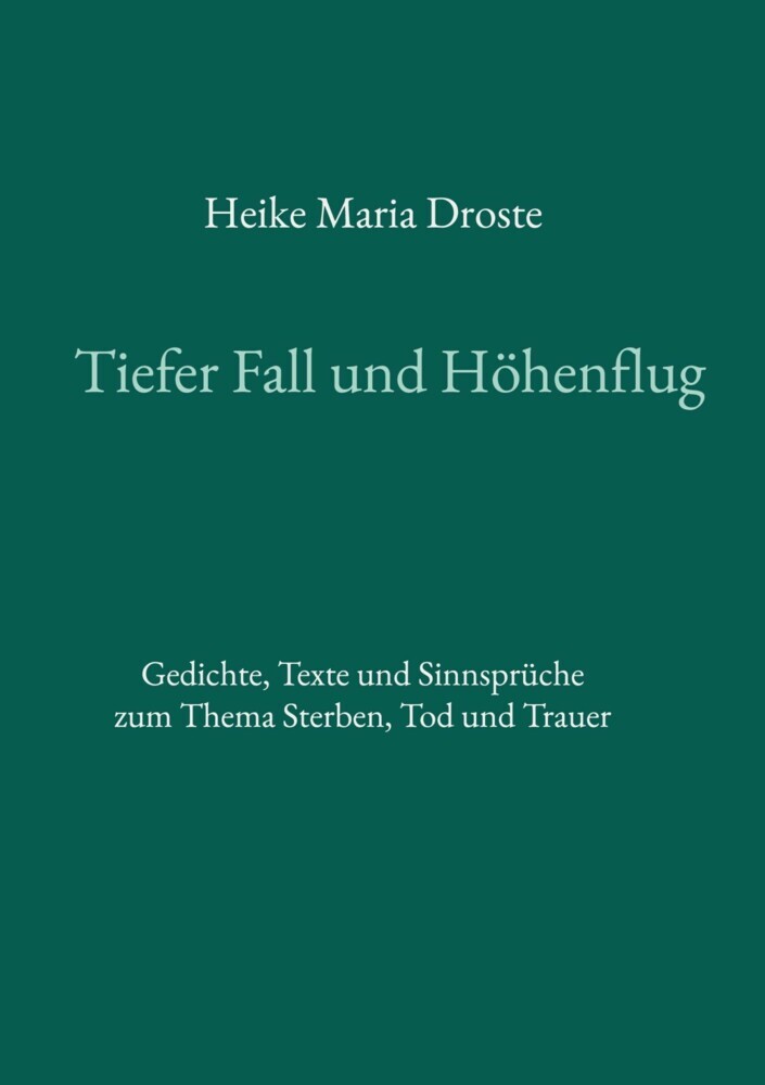 Tiefer Fall und Höhenflug main product photo