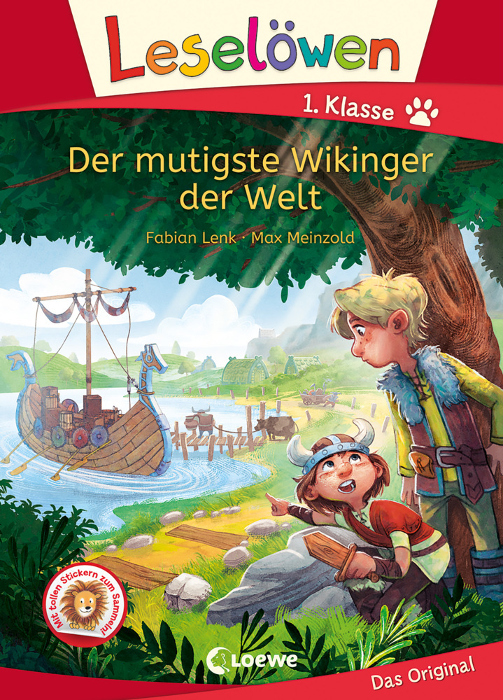 Leselöwen 1. Klasse - Der mutigste Wikinger der Welt main product photo