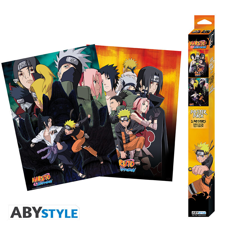 ABYstyle - Naruto Shippuden Set 2 Chibi Posters main product photo