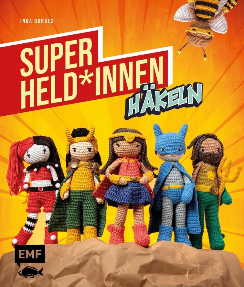 Superhelden und -heldinnen häkeln main product photo