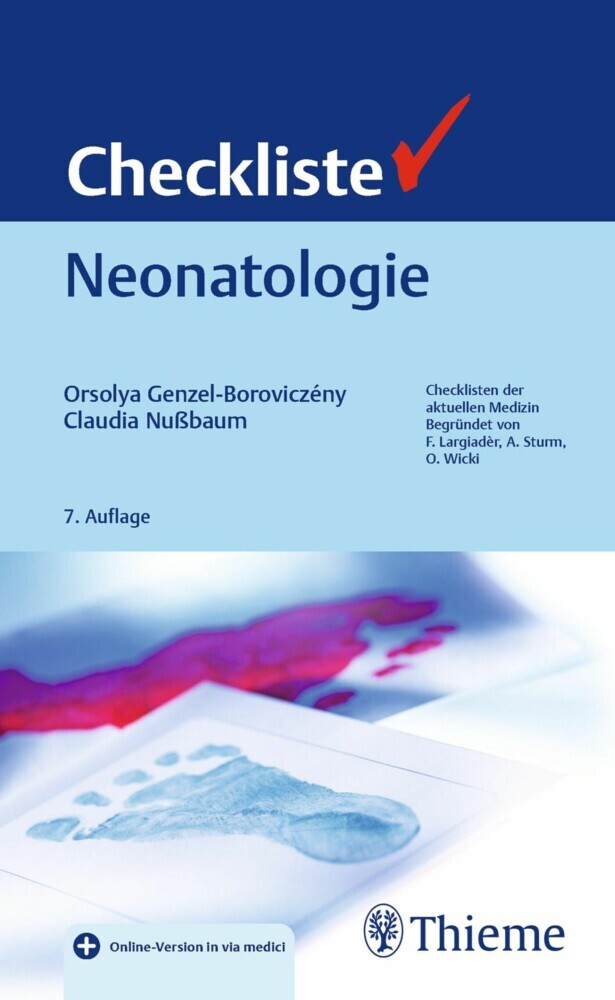 Checkliste Neonatologie main product photo
