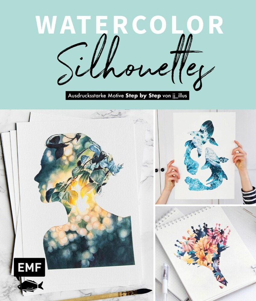 Watercolor Silhouettes - Vom Instagram-Star jj_illus main product photo