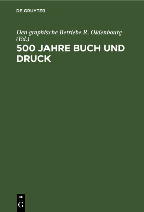 500 Jahre Buch und Druck