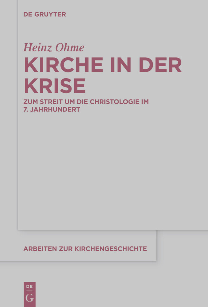 Kirche in der Krise main product photo