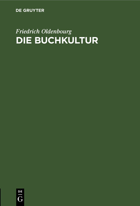 Die Buchkultur main product photo