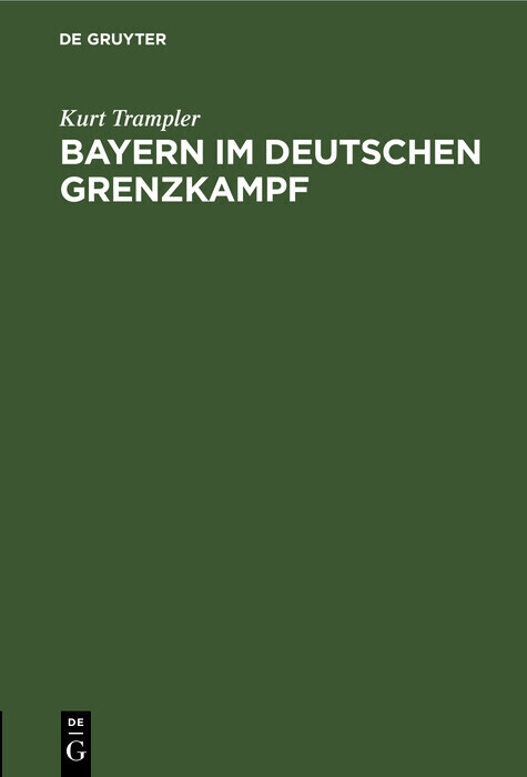 Bayern im deutschen Grenzkampf main product photo