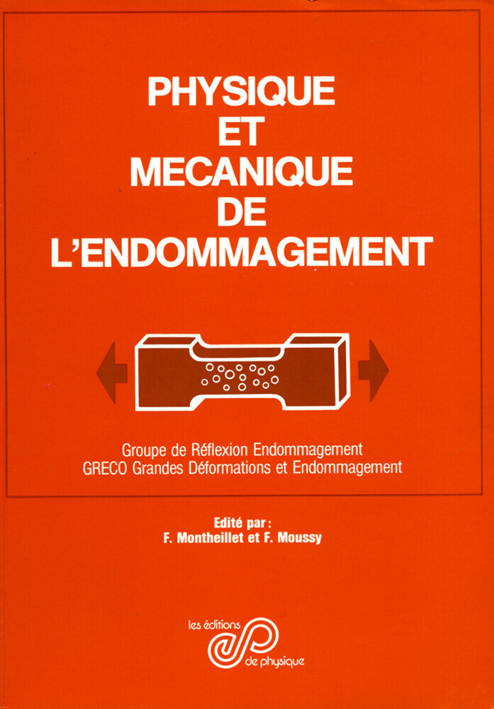 Physique et mécanique de l'endommagement main product photo