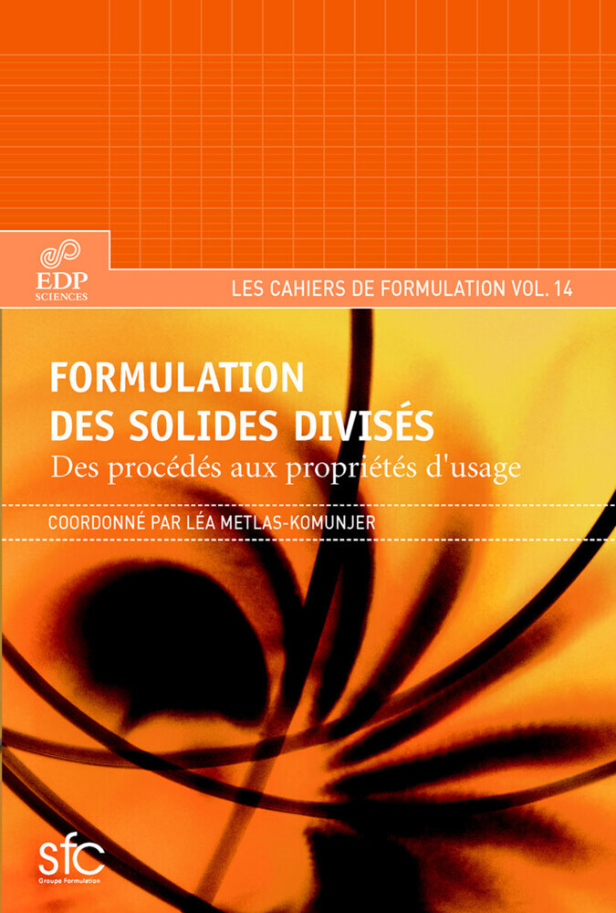 Formulation des solides divisés main product photo