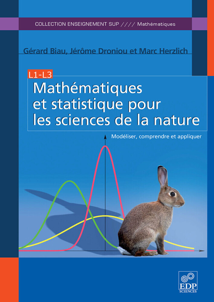 Mathématiques et statistique pour les sciences de la nature main product photo