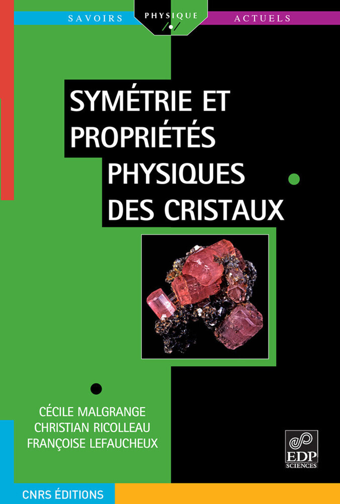 Symétrie et propriétés physiques des cristaux main product photo