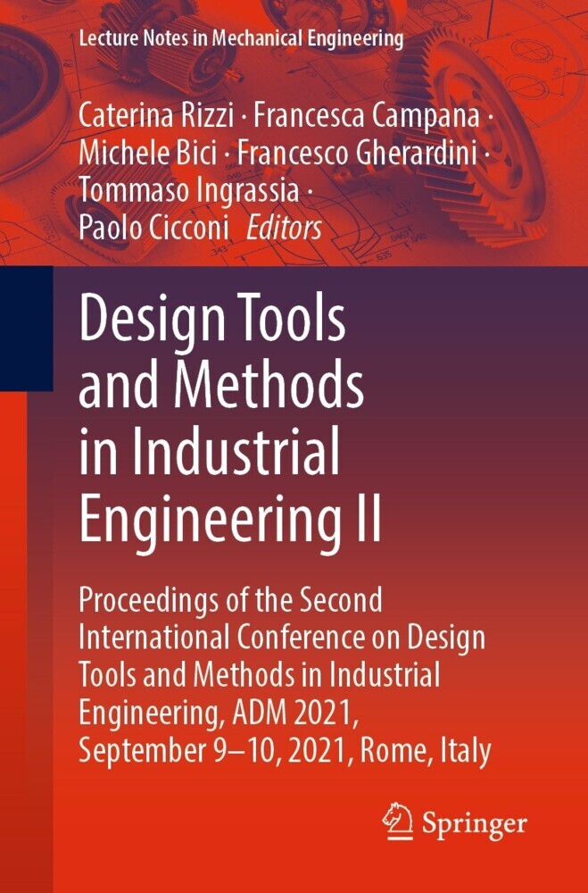 Design Tools and Methods in Industrial Engineering II main product photo