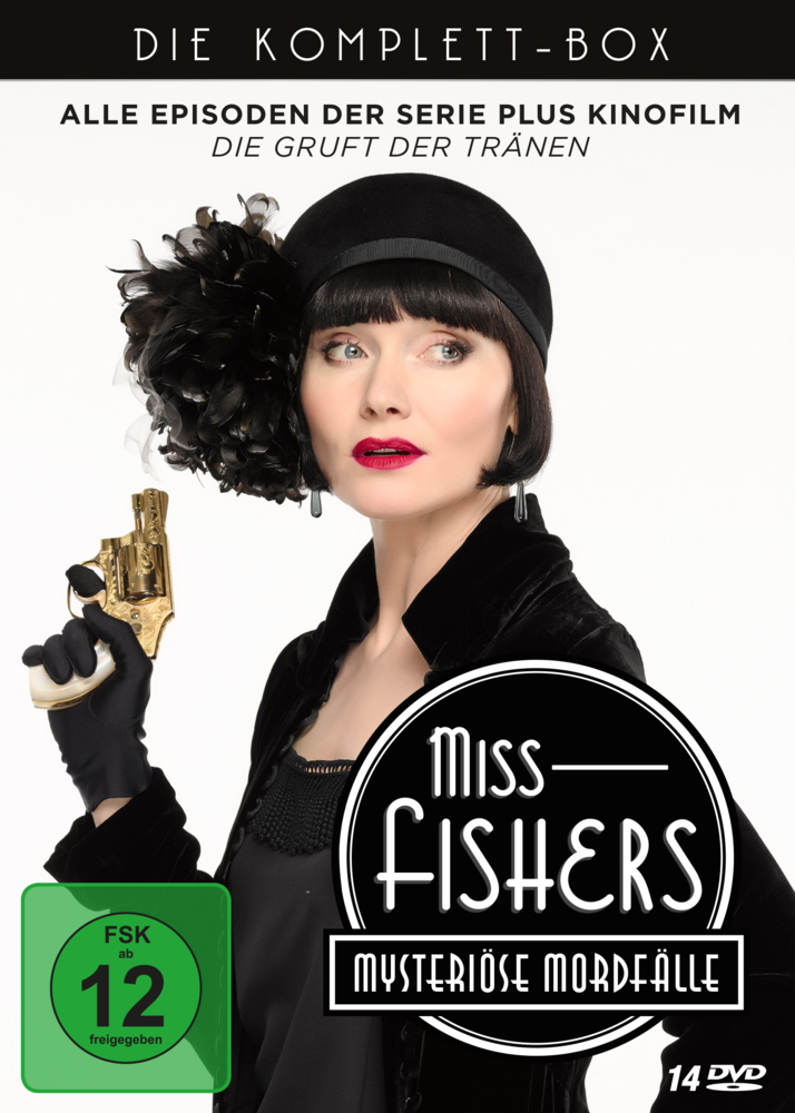 Miss Fishers mysteriöse Mordfälle - Die Komplettbox, 14 DVD main product photo