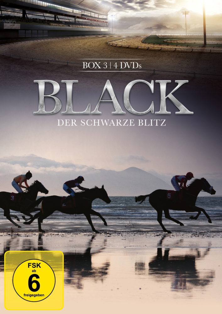 Black, der schwarze Blitz. Box.3, 4 DVD main product photo