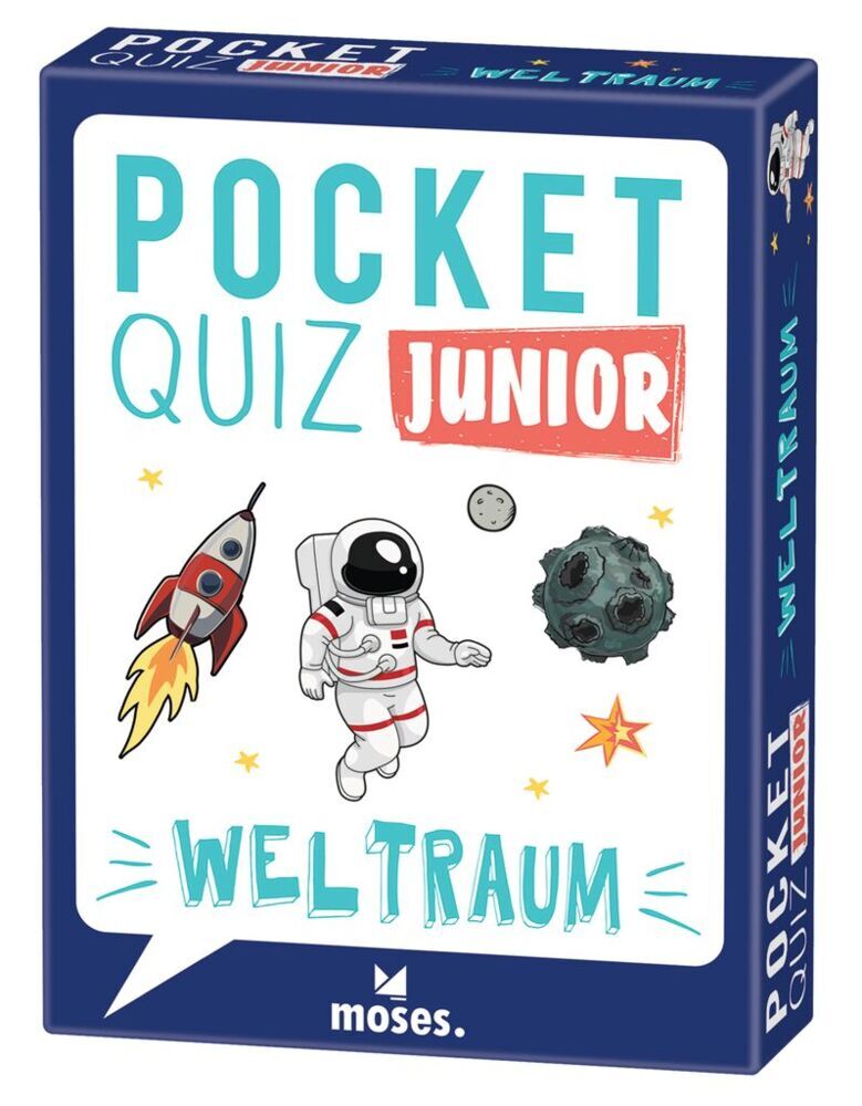 Pocket Quiz junior Weltraum main product photo