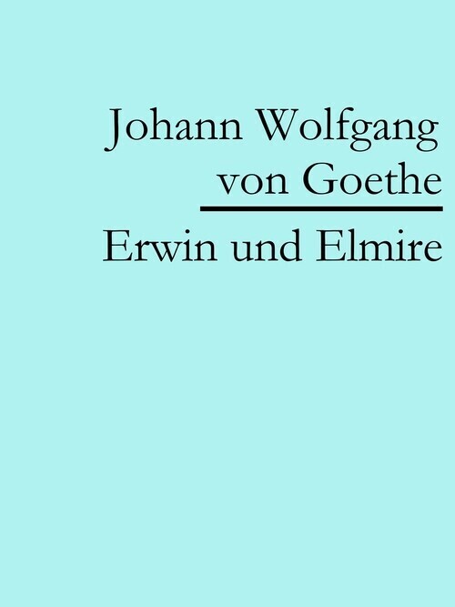Erwin und Elmire main product photo