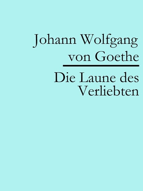 Die Laune des Verliebten main product photo