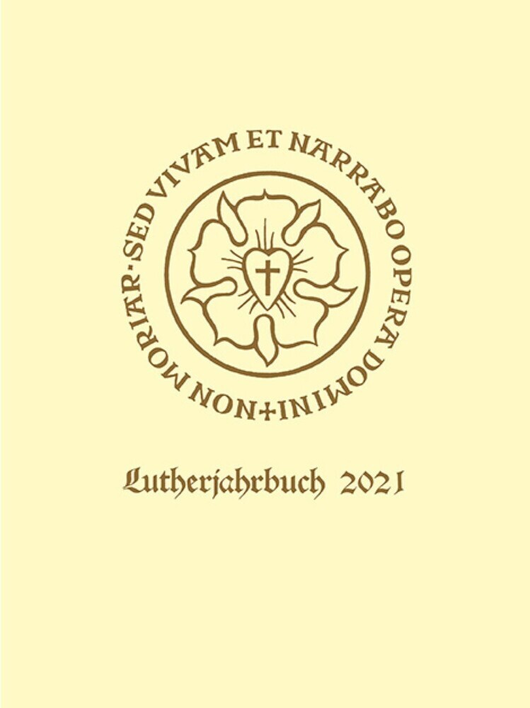 Lutherjahrbuch 88. Jahrgang 2021 main product photo
