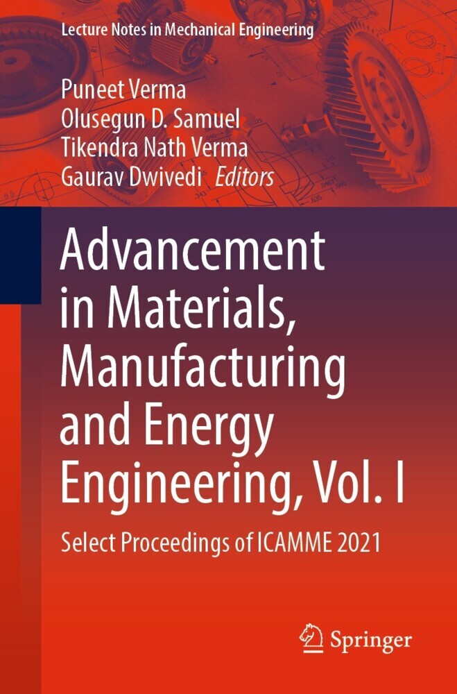 Advancement in Materials, Manufacturing and Energy Engineering, Vol. I main product photo