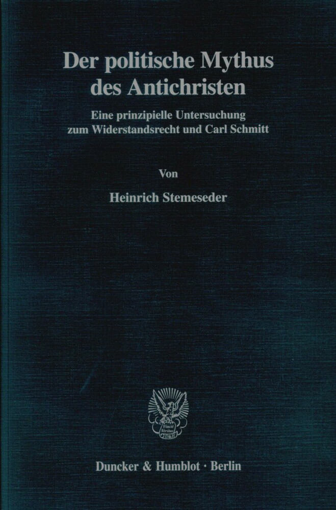 Der politische Mythus des Antichristen. main product photo