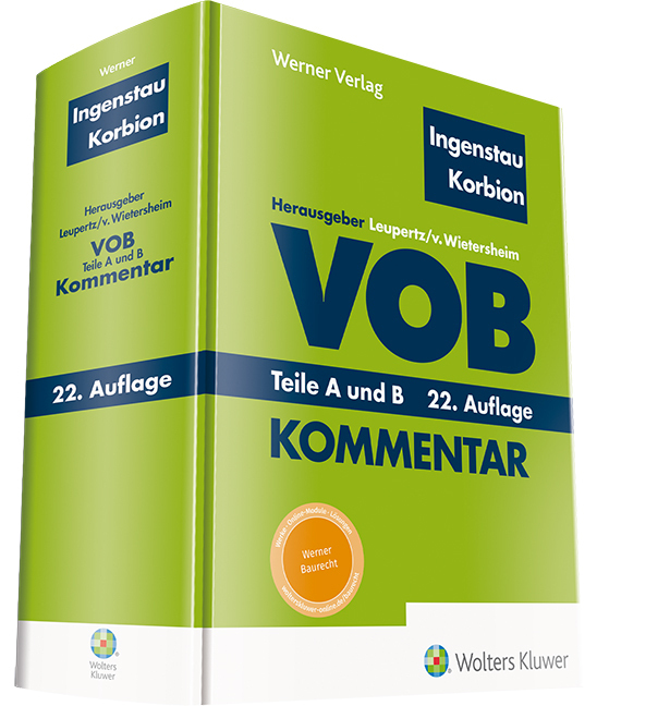 Ingenstau / Korbion, VOB Teile A und B - Kommentar main product photo