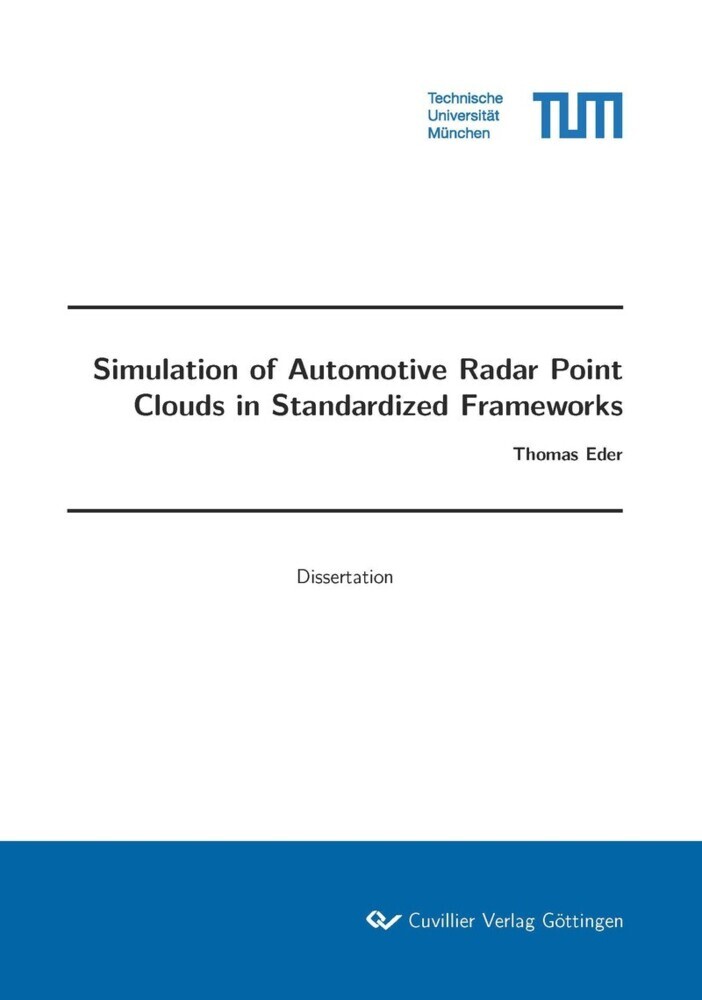 Simulation of Automotive Radar Point Clouds in Standardized Frameworks main product photo