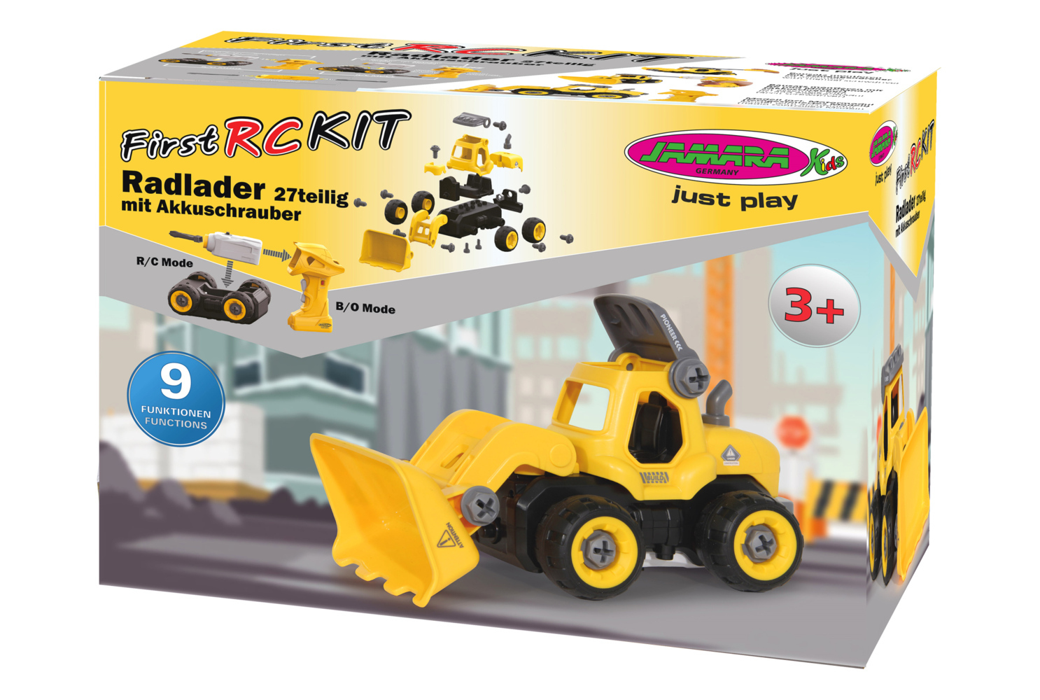 Jamara Radlader First RC Kit 27teilig mit Akkuschrauber main product photo