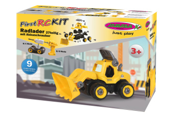 Jamara Radlader First RC Kit 27teilig mit Akkuschrauber