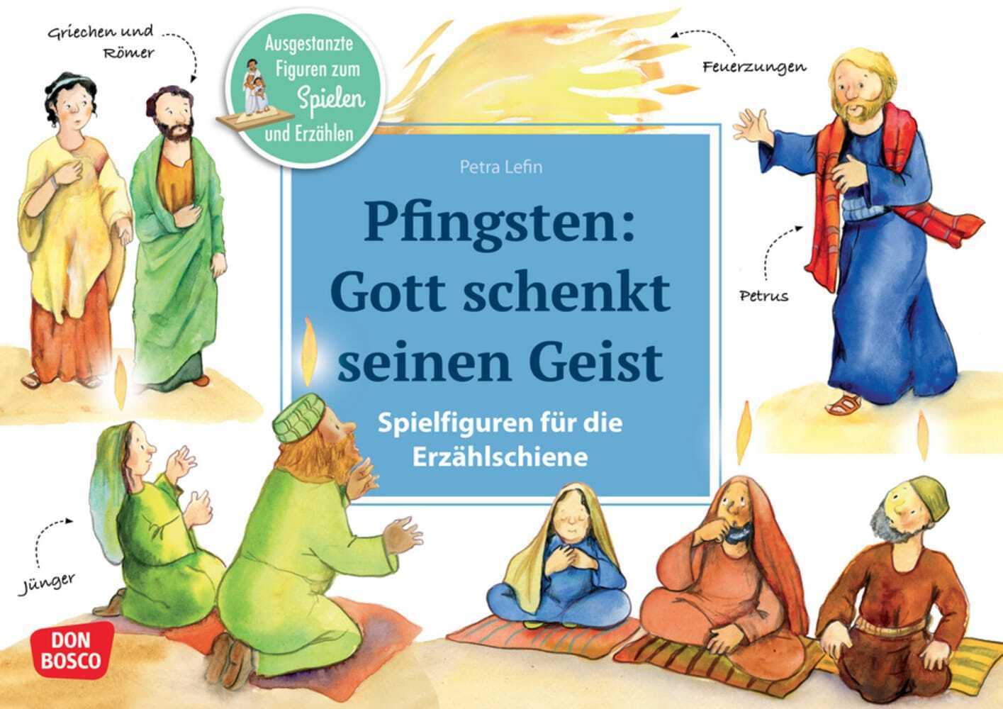 Pfingsten: Gott schenkt seinen Geist. Erzählschienen-Figurenset main product photo