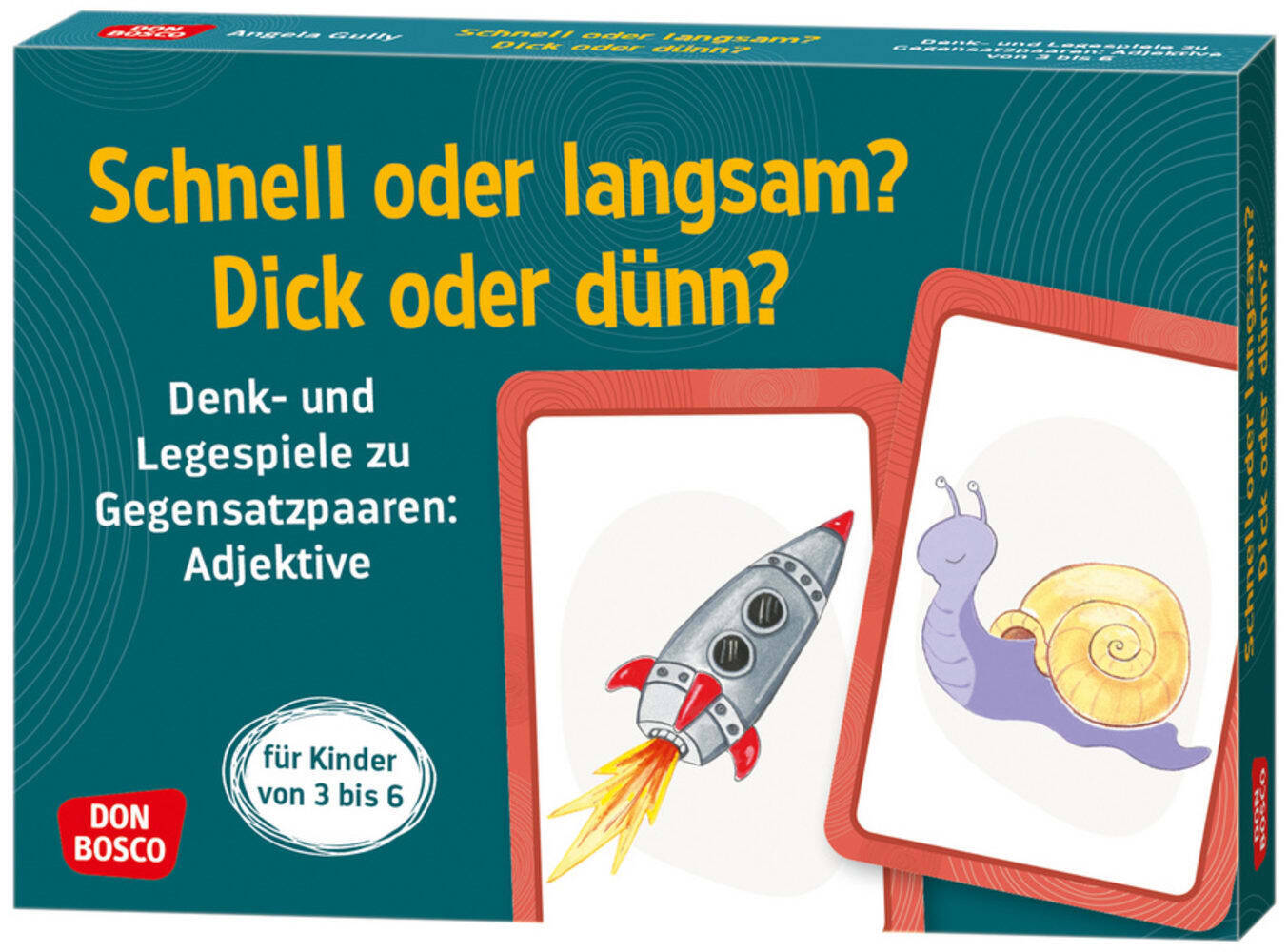 Schnell oder langsam? Dick oder dünn? main product photo