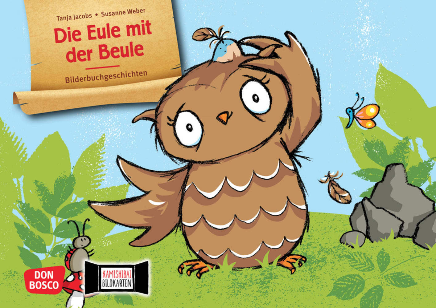 Die Eule mit der Beule. Kamishibai Bildkartenset main product photo
