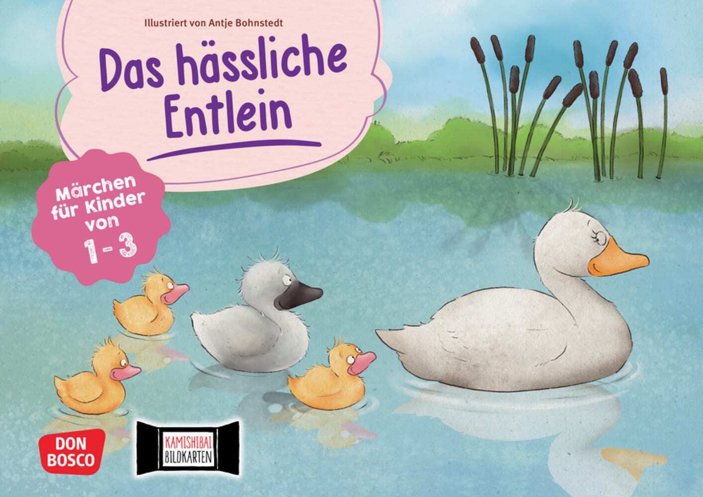 Das hässliche Entlein. Kamishibai Bildkartenset main product photo
