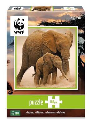 Elefanten 100 Teile (Puzzle)