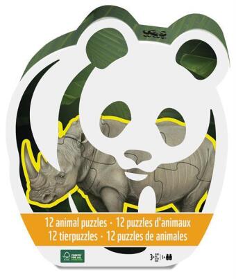 12 Tierpuzzles (Puzzle)